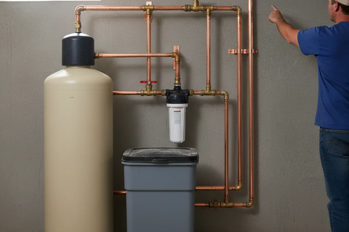 Whole-house water treatment system installed in Kinston